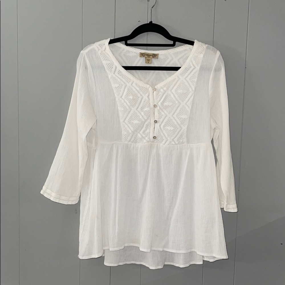 Vintage America 3/4 length Shirt